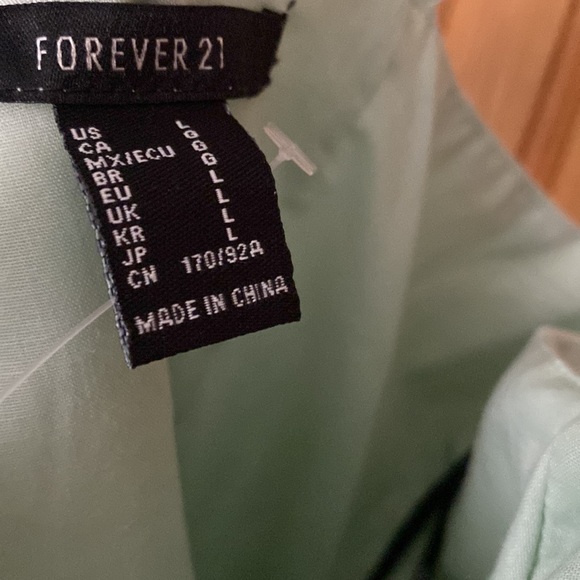 Forever 21 NWT Mint Green Mini Dress - Picture 4 of 4